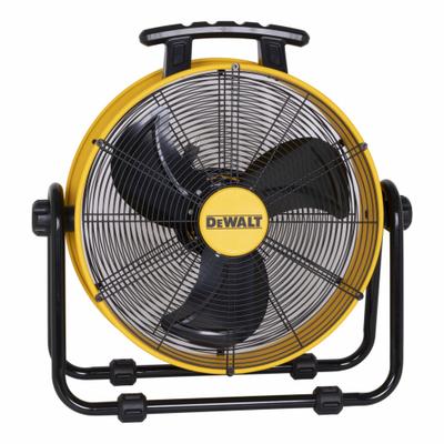 DEWALT Circulating Fan: 20 in Blade Dia, 120V AC, Mobile, 1/5 hp, Direct Drive - Standard Industrial Floor Fans