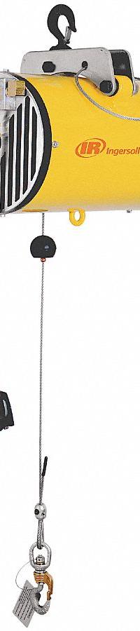 INGERSOLL RAND Air Cable Balancer: Hook Mounted - No Trolley, 320 lb Max Lifting Capacity, NPT (MPN ZAW032080SHM). Key specifications — Mount Type: Hook Mounted - No Trolley; Air Inlet Type: NPT; Brand: INGERSOLL RAND; Controls: Pendant.
