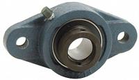 TRITAN 2 Bolt Flange Bearing: Radial Ball, 3/4 in Bore, Cast Iron, Eccentric Collar, 4 7/16 in Lg (MPN HCFLU204-12). Key specifications — Bore Type: Cylindrical; Brand: TRITAN; Lubricant Material: NLGI #2 Equivalent; Mounting Bolt Size: 3/8 in; System of Measurement: Inch.