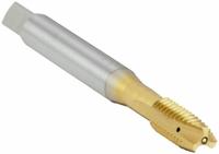 OSG Spiral Point Tap: 7/8"-9 UNC, 2B, 3 Flute, Plug Chamfer, TiN Coated Vanadium High Speed Steel (MPN 2634005)