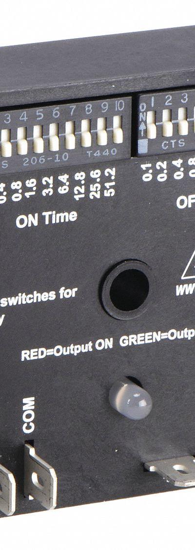 AIROTRONICS Single Function Encapsulated Timing Relay: Surface - Surface-Mounted Relays