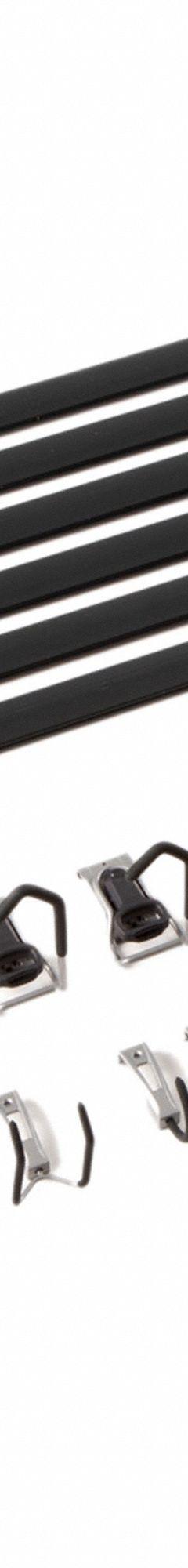 FASTTRACK Wall-Mount Track System Kit: Garage Kit, 24 Pieces, 48 in Rail Lg, 1,750 lb, Steel (MPN 2175043). Key specifications — Load Capacity: 1,750 lb; Kit Contents: (4) Low-Profile Twin Hooks; Kit Type: Garage Kit; Material: Steel; Brand: FASTTRACK; Includes Hardware: Hardware Included.
