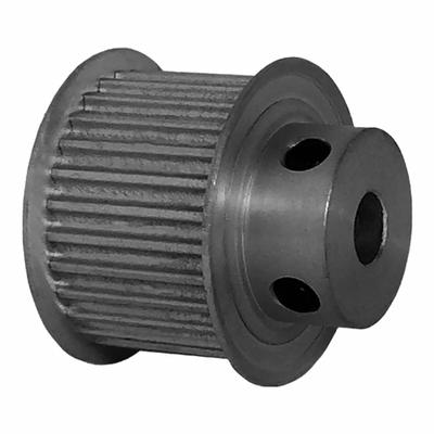 Dayton Timing Pulley: Modified Curvilinear, Fixed, For GT Timing Belt Section - GT Section Fixed-Bore Timing Pulleys with Hub