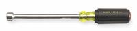 KLEIN TOOLS Hollow Round Shank Nut Driver: Straight, SAE, Without Magnetized Tip, Std, 6 in Shank Lg (MPN 646-5/16). Key specifications — attr1214485: Round; attr1214505: KLEIN TOOLS.