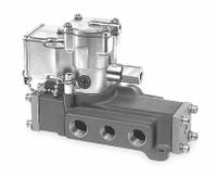 PARKER Solenoid Air Control Valve: Valvair II, Four-Way / Two-Position, Single Solenoid, 120V AC (MPN L7059910253). Key specifications — attr1084839: Plug-In; attr1093196: Solenoid Coil Included; attr1084853: Internal Pilot; attr1084865: Locking; attr1084872: Solenoid Air Control Valve; attr1084885: Single Solenoid; attr1084828: L7059910253; attr1084832: PARKER.