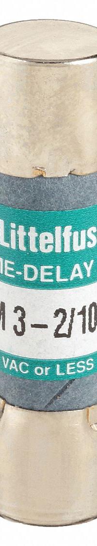 LITTELFUSE Fuse: FLM Series, Midget, Time-Delay, 3.2 A, 250 V AC, 13/32 in x 1 1/2 in (MPN FLM03.2). Key specifications — Series: FLM; Brand: LITTELFUSE.