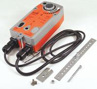 Actuator: Dampers, On/Off, Spring Return, 180 in-lb, 24 to 125V DC/24 to 240V AC, Hardwired (MPN AFBUP-S). Key specifications — Manufacturer Part Number: AFBUP-S; Shaft Rotation: CW/CCW; Stroke Degree: 95°; Power Rating: 7W; Input Voltage: 24 to 125V DC; Brand: BELIMO; For Use With Building Automation Systems: Building Automation System Compatible; Electrical Connection Type: Hardwired.