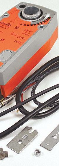 Actuator: Dampers, On/Off, Spring Return, 180 in-lb, 24 to 125V DC/24 to 240V AC, Hardwired (MPN AFBUP-S). Key specifications — Manufacturer Part Number: AFBUP-S; Shaft Rotation: CW/CCW; Stroke Degree: 95°; Power Rating: 7W; Input Voltage: 24 to 125V DC; Brand: BELIMO; For Use With Building Automation Systems: Building Automation System Compatible; Electrical Connection Type: Hardwired.