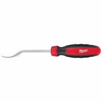 MILWAUKEE Hose Pick: Chrome Vanadium Steel, Angle, Angle Tip (MPN 45-74-9211). Key specifications — attr1004944: MILWAUKEE; attr1016102: Chrome Vanadium Steel; attr1016110: Plastic; attr1016098: Flat Hose Pick; attr1016101: Angle; attr1016108: Screwdriver; attr1016111: Reinforced Tip; attr1034911: Steel.
