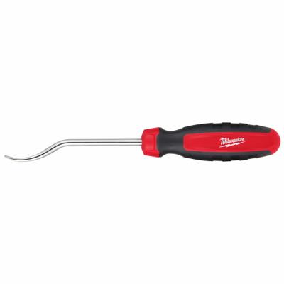 MILWAUKEE Hose Pick: Chrome Vanadium Steel, Angle - Single-End Picks