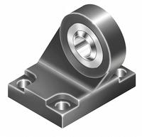 SPEEDAIRE Cylinder Mounting Hardware: Pivot Bracket, Fits 63 mm Bore Dia, 67 mm Overall Lg, Aluminum (MPN 5VMH0). Key specifications — attr947461: 5VMH0; attr947470: Aluminum; attr991689: Pivot Bracket; attr947484: SPEEDAIRE.