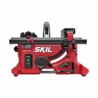 SKIL Table Saw: 120 V AC Volt, 15 A Current, 12 in Left to 30 1/2 in Right, -1°to 47° (MPN TS6308-00). Key specifications — attr1170599: SKIL.