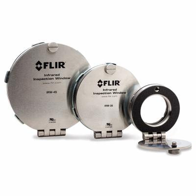 FLIR Infrared Window: Viewing Panes, 2,474°F Optic Max Temp, -40°F Min Op Temp °F