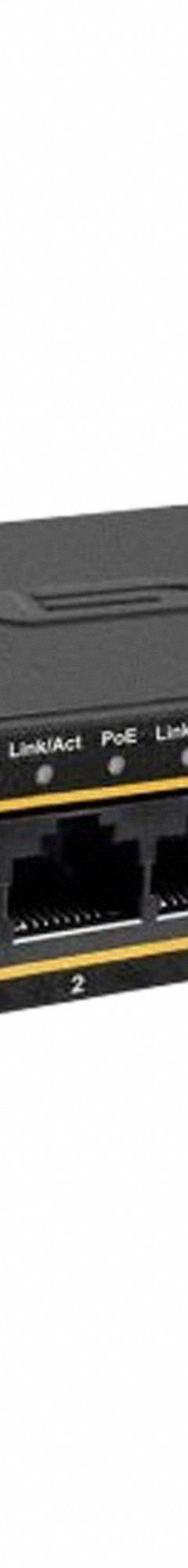 BV TECH PoE Switch: PoE Switch, 4 IP Camera Inputs, 100/240V AC, 54V DC, Desktop, Power Cord, Metal (MPN LTPOE-SW502). Key specifications — Input Type: Uplink Port; Brand: BV TECH; Color: Gray; Includes: Power Cord; Material: Metal; Maximum Input Voltage: 100/240V AC; Maximum Output Voltage: 54V DC; Mounting Location: Desktop.