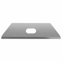 RITEKNIFE Utility Blade: 7/8 in Blade Lg, 2 3/8 in Blade Wd, 0.024 in Blade Thick, 787G77, 100 PK (MPN #10). Key specifications — attr307708: 787G77; attr307711: Steel; attr307707: Yes; attr324888: RITEKNIFE.