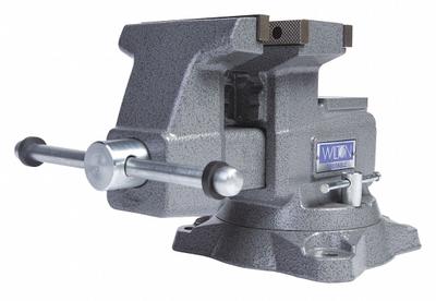 WILTON Combination Vise: Reversible, Std Duty, Enclosed, 5 1/2 in Jaw Face Wd - Reversible Combination Bench & Pipe Vises