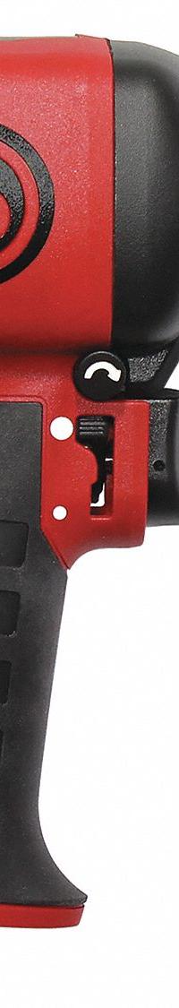 CHICAGO PNEUMATIC Air Impact Wrench: Compact, 1/2 in Drive, Pistol-Grip, Square, Std, Friction Ring (MPN CP7732C). Key specifications — attr1321013: NPT; attr1321019: Compact; attr1321030: CHICAGO PNEUMATIC; attr1321012: Standard; attr1321025: Square.