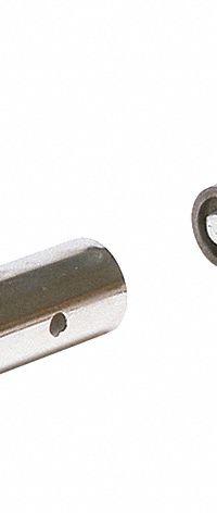 ROBERTS Scraper: Bld. Mat. Spring Steel, Hdl. Mat. Aluminum, Stiff, Straight Bld. Shape (MPN 10-195). Key specifications — attr1004902: ROBERTS; attr1016211: 10-195-01; attr1012057: Half; attr1014703: Metal; attr1017570: Standard End; attr1029655: Straight; attr1034073: Bevel/ Offset.