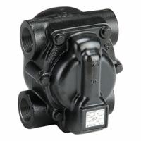 Steam Trap: Cast Iron, 1 1/2 in FNPT, 5,300 lb/hr, 175 psig Max., 406°F Max., H Pattern (MPN FT015H-6). Key specifications — Brand: BELL & GOSSETT; Installation Orientation: Horizontal; Float Material: Cast Iron; Manufacturer Series: H.