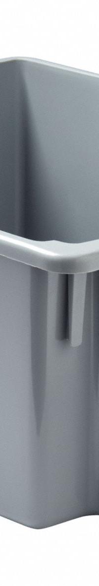 RUBBERMAID COMMERCIAL PRODUCTS Stacking and Nesting Tote: 15 gal, 23 1/2 in x 19 1/2 in x 10 in (MPN FG173100GRAY). Key specifications — Nestable: Nesting Capable; Brand: RUBBERMAID COMMERCIAL PRODUCTS; Material: Plastic.