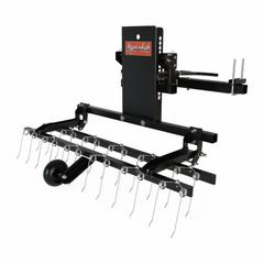 AGRI-FAB Lawn Dethatcher: 64 in Overall Wd, 24 Teeth, Steel (MPN 45-0629). Key specifications — Material: Steel.