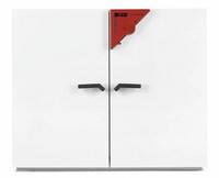 BINDER Laboratory Oven: Forced Air, 14.13 cu ft Capacity, 300°C Max Temp, 3.4 kW Watt, 10 Shelves (MPN 9010-0217). Key specifications — Voltage: 208V; Brand: BINDER; Temperature Accuracy Tolerance: Room Temperature +5°C to 300°C; Temperature Uniformity: +/-3.8°C @ 150°C.
