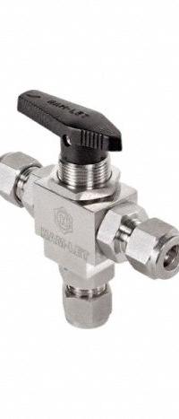 HAM-LET High Performance Ball Valve: 3/8 in, 316 Stainless Steel, T Flow, 6 bar Max. Pressure (CWP) (MPN H6800SSL3/8IPST). Key specifications — Brand: HAM-LET.