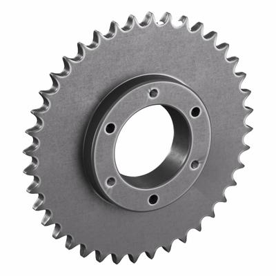 TSUBAKI Sprocket: For 40 Chain, 40 Teeth, 6.373 in Pitch Dia, 6.65 in Outside Dia - Size 40 Bushed-Bore Roller Chain Sprockets