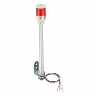 SCHNEIDER Tower Light Assembly: 1 Tier, Red, No Sounder Tier, 403 1/2 mm Overall Ht, Steady, XVC4B1. Key specifications — Manufacturer Part Number: XVC4B1; Brand: SCHNEIDER; Operating Voltage: 24V; Light Tier Color: Red.