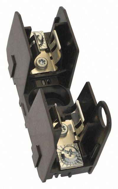 BUSSMANN Fuse Block: Open Block Design, 1 Pole, 600 V AC, Box Lug - Fuse Blocks for UL Class H & K Fuses