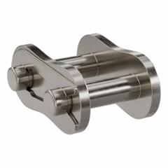 TSUBAKI Connecting Link: For Nickel-Plated Steel Roller Chains, 50, Single Strand, Steel, 5 PK (MPN 50NP C/L). Key specifications — Link Type: Connecting; Brand: TSUBAKI.
