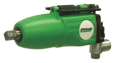 SPEEDAIRE Air Impact Wrench: Compact, 3/8 in Drive, In-Line, Square, 1/4 in NPT Air Inlet - Inline Air-Powered Impact Wrenches