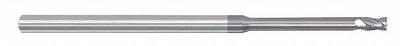 APPROVED VENDOR Corner Chamfer End Mill: Carbide, AlTiN Coated, 4 Flute, 1/16" Mill Dia - Reduced-Neck Fast-Cutting Carbide Corner-Chamfer End Mills for Steel & Cast Iron