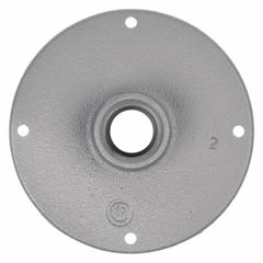 Covers for Conduit Access Fitting: Iron, Chromate Coated/Electroplated/Powder Coated, JB, Screw In (MPN JBK-50). Key specifications — Series: For Round Body; Connection Type: Screw In; Hazardous Location: Yes; Material: Iron; For Use With: Appleton JB Series Conduit Outlet Boxes; Finish: Chromate Coated; Gasket Included: No; Includes: Screws.