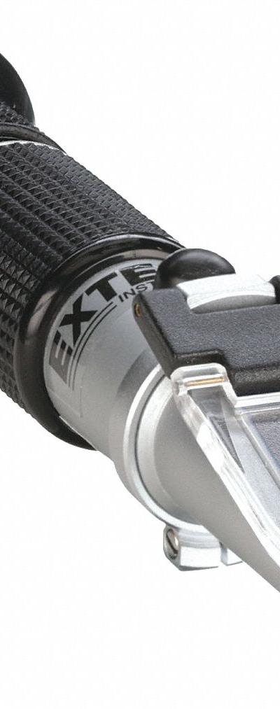 EXTECH Refractometer: Battery Acid Specific Gravity/Ethylene - Analog Handheld Refractometers