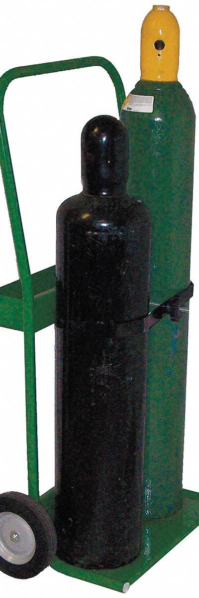 SAFTCART Cylinder Hand Truck: 250 lb - Welding Cylinder Hand Trucks