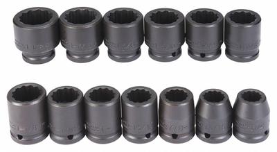PROTO Impact Socket Set: 3/4 in Drive Size, Small Set (0-50 pieces) Set Size - SAE Impact Socket Sets