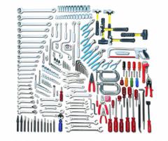 WRIGHT Fractional Intermediate Tool Set: 218 Total Pcs, SAE, 1/4in/3/8in/1/2in Socket Drive Size (MPN 131). Key specifications — attr538253: WRIGHT; attr548973: Linemens Plier; attr548974: Fractional L-Key Set, Short Arm in Pouch 11 piece Set; attr548975: (9) Drive Tools; attr548983: (10) Open End Wrench Full Polish SAE.