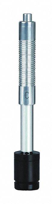 INSIZE Impact Device C: 7 3/4 in Overall Lg, 4 3/8 in Overall Wd, 1 1/4 in Overall Ht (MPN ISH-SPHA-C). Key specifications — attr1081737: Portable Leeb Hardness Tester; attr1073977: INSIZE; attr1073978: Impact Device C.