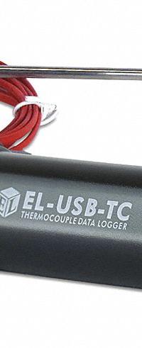 LASCAR Temperature Datalogger: 200°C, EL-USB-TC, Temp, USB, K Type Probe/Wall Mount Clip. Key specifications — Interface: USB; Parameters Measured: Temperature °C; Brand: LASCAR; Features: Adjustable Alarm; Includes: Wall Mount Clip; Software Options: Software Available Separately; Data Logger Type: Temperature.
