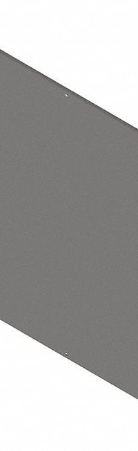 HOFFMAN Interior Panel: Back Panel Panel, 57 in Overall Ht, 57 in Overall Wd, Steel, Powder Coated (MPN A60P60). Key specifications — Panel Style: Back Panel; Brand: HOFFMAN; Finish: Powder Coated; Manufacturer Part Number: A60P60; Material: Steel.