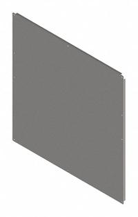 HOFFMAN Interior Panel: Back Panel Panel, 57 in Overall Ht, 57 in Overall Wd, Steel, Powder Coated (MPN A60P60). Key specifications — Panel Style: Back Panel; Brand: HOFFMAN; Finish: Powder Coated; Manufacturer Part Number: A60P60; Material: Steel.