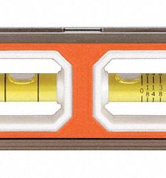JOHNSON LEVEL Torpedo Level: Level, Plumb & 45° Angle, Torpedo, 12 in Overall Lg, Top & Side Read (MPN 1435-1200). Key specifications — attr934734: 1435-1200; attr934735: JOHNSON LEVEL; attr939796: Acrylic; attr939781: Rare Earth; attr983962: Aluminum; attr939959: Top & Side Read; attr939953: V-Grooves.