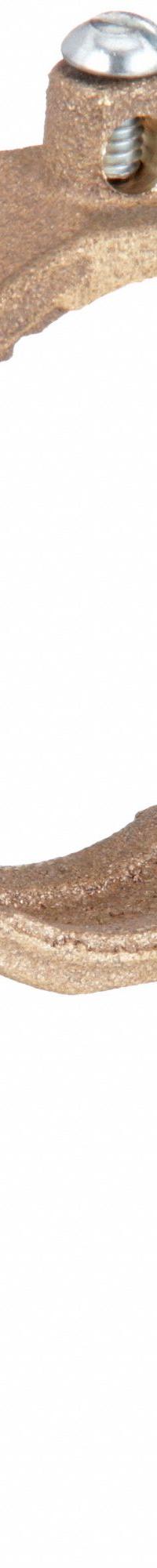 Grounding Connector: Bronze, 2 1/2 in to 4 in Pipe, 10 AWG SOL to 2 AWG STR (MPN C4). Key specifications — Brand: BURNDY; For Use With: Copper Tube; Grounding Wire Size: 10 to 2 AWG SOL; Material: Bronze; Grounding Wires Connected To: 2-1/2 in to 4 in Pipe; Manufacturer Part Number: C4.