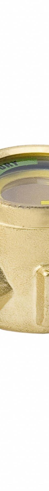 MUELLER Sight Glass: Sweat, Brass, 5 1/16 in Lg, 4.5 in Cut Out Lg (MPN A 18114). Key specifications — Brand: MUELLER; Material: Brass.