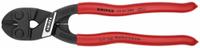 KNIPEX Bolt Cutters: Plastic, For 1/4 in Max Dia Soft Steel, For 3/16 in Max Dia Medium Steel, Red (MPN 71 31 200). Key specifications — attr308357: Red; attr308366: Plastic; attr324820: KNIPEX.
