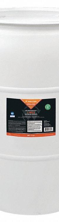 WALTER SURFACE TECHNOLOGIES Anti-Spatter: SPATTER BLOCK, 55 gal (MPN 53F208). Key specifications — Brand: WALTER SURFACE TECHNOLOGIES; Series: SPATTER BLOCK.