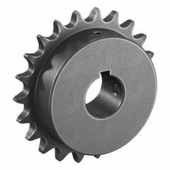 TSUBAKI Single Strand Sprocket: 40, For 1/2 in Chain Pitch, 1 in Bore Dia, 22 Teeth, Steel (MPN 40B22F-1). Key specifications — Brand: TSUBAKI.