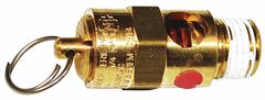 CHICAGO PNEUMATIC Safety Valve, 1/4", 200 psi: 9710533300, Safety Valve, Chicago Pneumatic