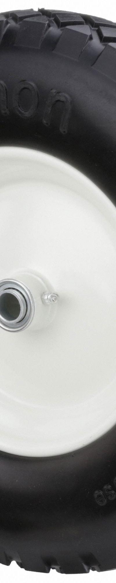 MARASTAR Flat-Free Wheel: 15 1/2 in Wheel Dia - Flat-Free Polyurethane Foam Wheels